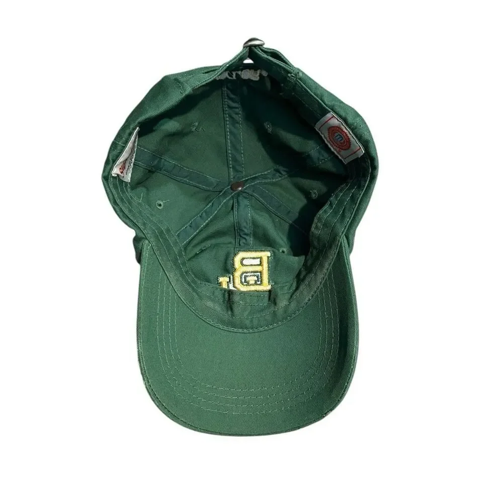 Baylor University Bears NCAA College Hat Cap Adjustable Embroidered Green